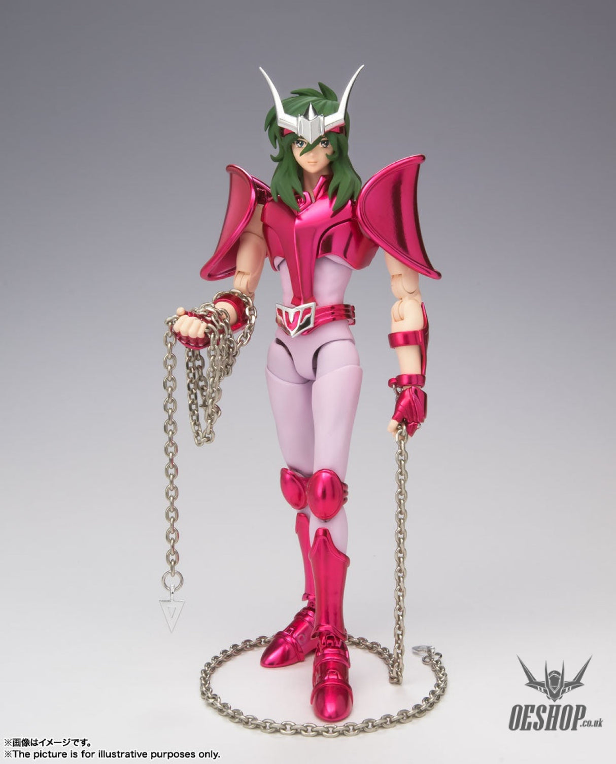 Bandai Saint Seiya Myth Cloth Ex Figurine - Andromeda Shun (New Bronze Cloth) (Revival Version) Action & Toy Figures