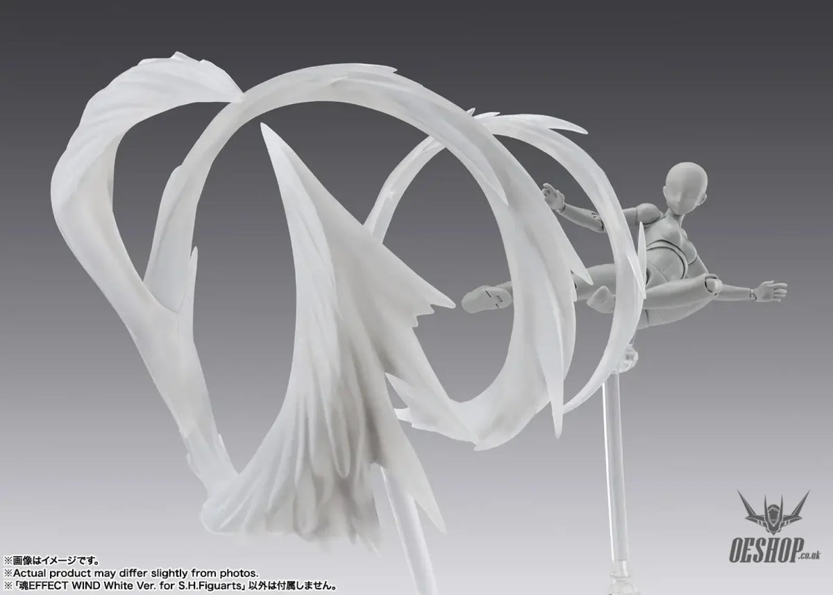 Bandai Tamashii Effect Wind White Ver. for S.H.Figuarts - Action & Toy Figures
