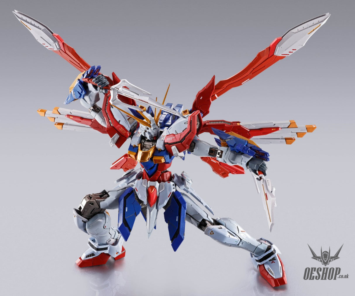 PreOrders Bandai Tamashii Metal Build God Gundam Burning Gundam & Burning Gundam Second Action & Toy Figures