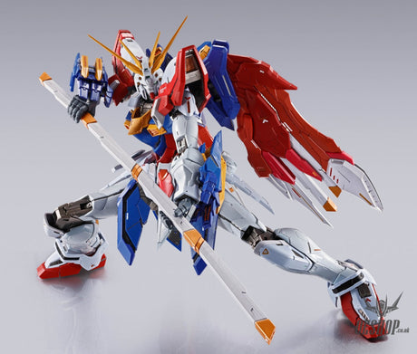 PreOrders Bandai Tamashii Metal Build God Gundam Burning Gundam & Burning Gundam Second Action & Toy Figures