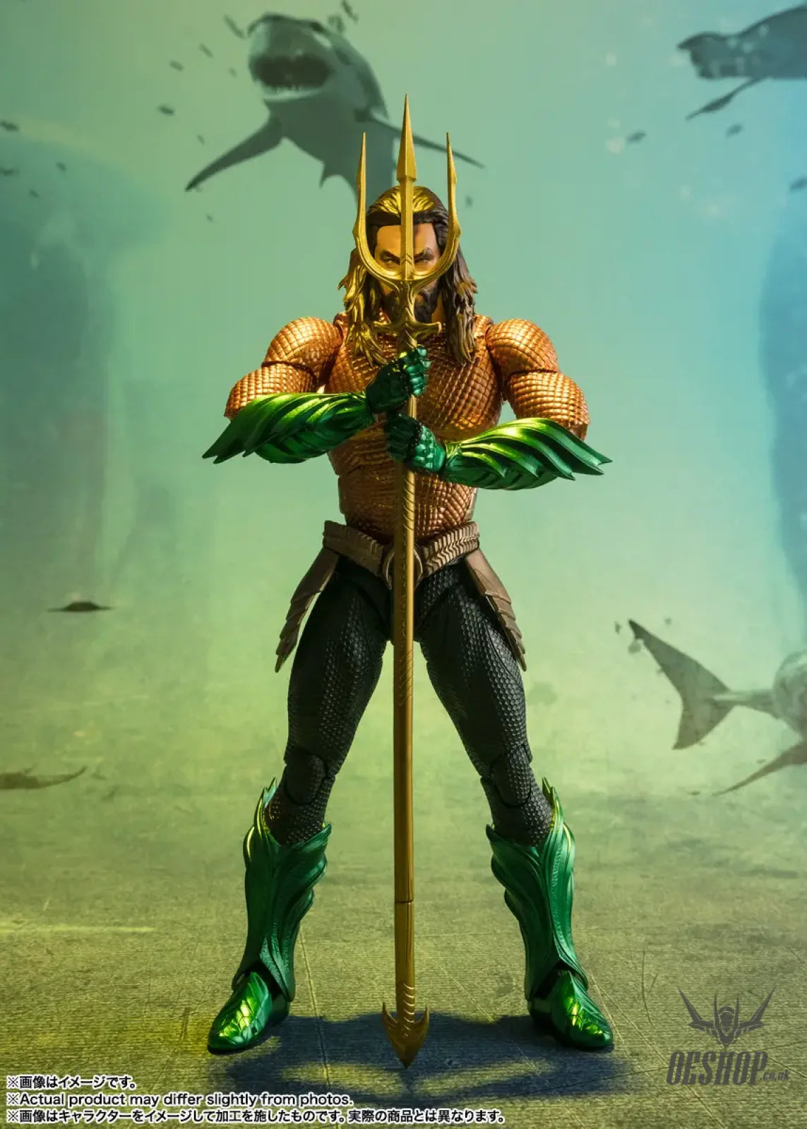 Bandai Tamashii S.H.Figuarts Aquaman (Aquaman / The Lost Kingdom) Action & Toy Figures