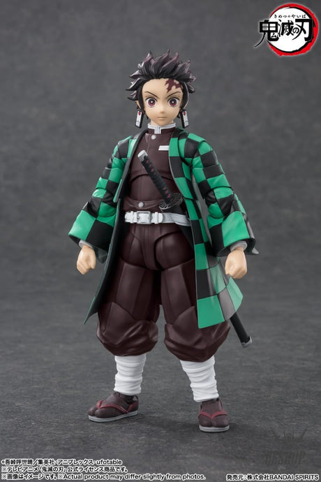 Bandai Tamashii S.H.Figuarts Demon Slayer: Kimetsu no Yaiba Tanjiro Kamado Action & Toy Figures