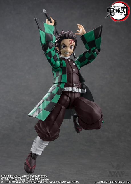 Bandai Tamashii S.H.Figuarts Demon Slayer: Kimetsu no Yaiba Tanjiro Kamado Action & Toy Figures
