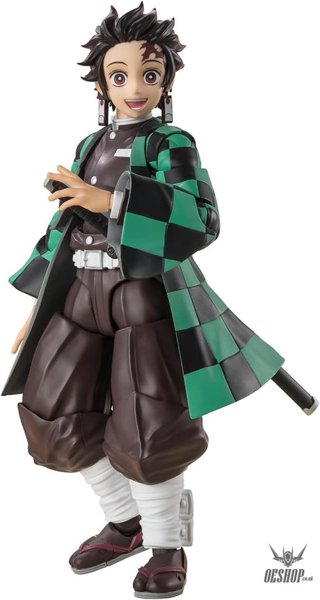 Bandai Tamashii S.H.Figuarts Demon Slayer: Kimetsu no Yaiba Tanjiro Kamado Action & Toy Figures