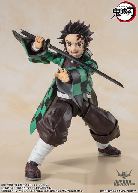 Bandai Tamashii S.H.Figuarts Demon Slayer: Kimetsu no Yaiba Tanjiro Kamado Action & Toy Figures