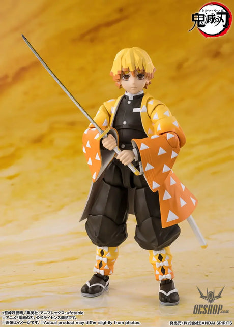 Bandai Tamashii S.H.Figuarts Zenitsu Agatsuma Action & Toy Figures