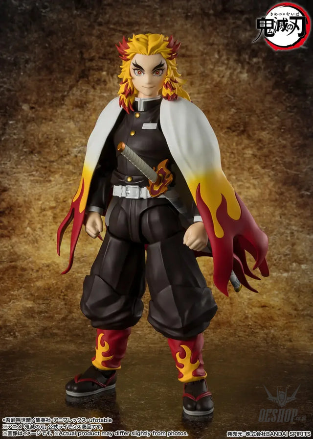 Bandai Tamashii S.H.Figuarts Demon Slayer Kyojuro Rengoku Action & Toy Figures