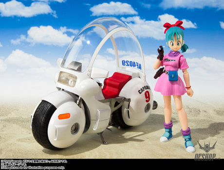 Bandai Tamashii S.H.Figuarts Dragon Ball Bulma’s Motorcycle -Hoipoi Capsule No.9- (Reissue) Action & Toy Figures