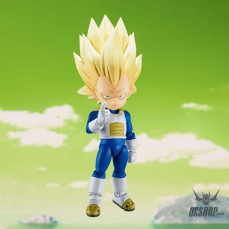 Bandai Tamashii S.H.Figuarts Dragon Ball Daima Mini Super Saiyan 3 Vegeta Action & Toy Figures