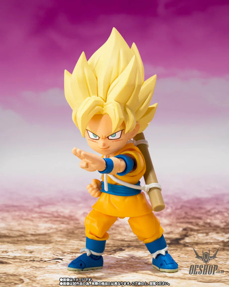 Bandai Tamashii S.H.Figuarts Dragon Ball Daima Mini Super Saiyan Son Goku Action & Toy Figures