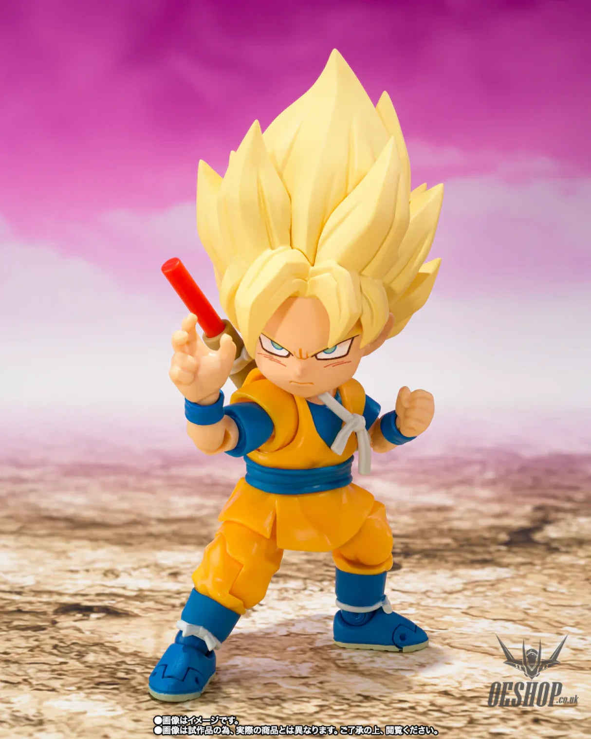 Bandai Tamashii S.H.Figuarts Dragon Ball Daima Mini Super Saiyan Son Goku Action & Toy Figures