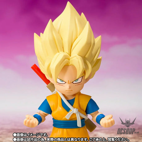 Bandai Tamashii S.H.Figuarts Dragon Ball Daima Mini Super Saiyan Son Goku Action & Toy Figures