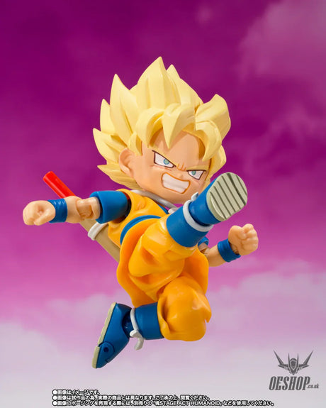 Bandai Tamashii S.H.Figuarts Dragon Ball Daima Mini Super Saiyan Son Goku Action & Toy Figures