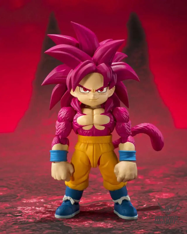 Bandai Tamashii S.H.Figuarts Dragon Ball Daima Son Goku Mini Super Saiyan 4 - Action & Toy Figures