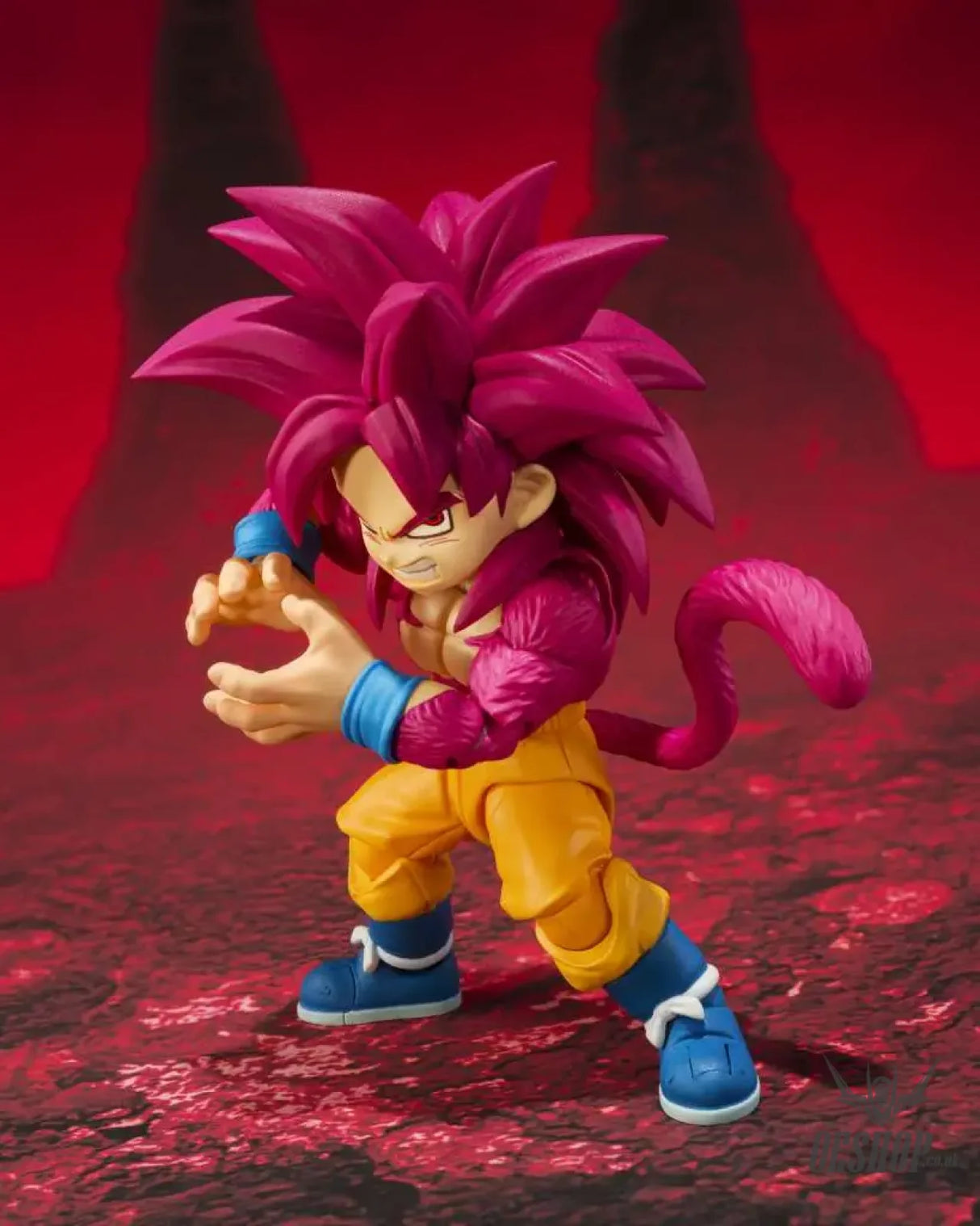 Bandai Tamashii S.H.Figuarts Dragon Ball Daima Son Goku Mini Super Saiyan 4 - Action & Toy Figures