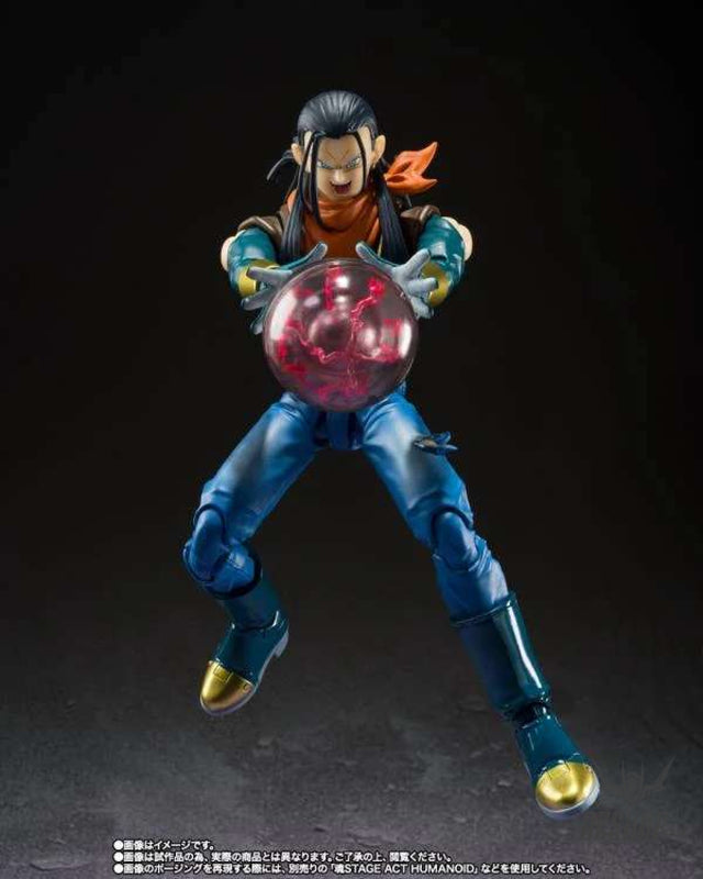 Bandai Tamashii S.H.Figuarts Dragon Ball Gt Super Android 17 Action & Toy Figures