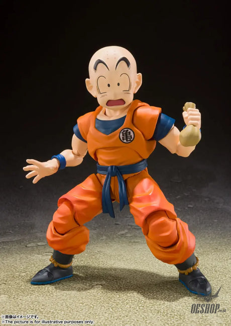 Bandai Tamashii S.H.Figuarts Dragon Ball Krillin -Earth’s Strongest Man- (Reissue) - Action & Toy Figures
