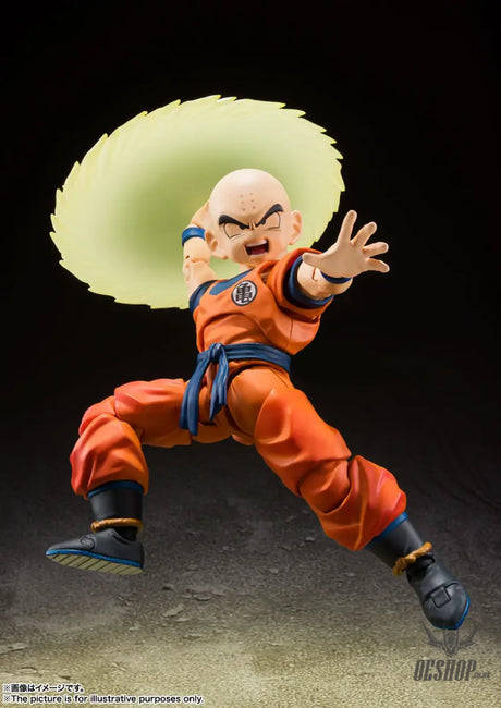 Bandai Tamashii S.H.Figuarts Dragon Ball Krillin -Earth’s Strongest Man- (Reissue) - Action & Toy Figures