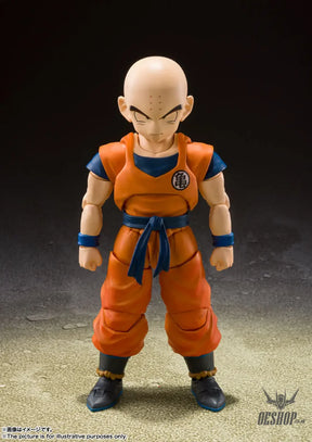 Bandai Tamashii S.H.Figuarts Dragon Ball Krillin -Earth’s Strongest Man- (Reissue) - Action & Toy Figures