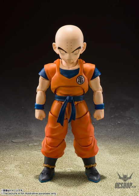 Bandai Tamashii S.H.Figuarts Dragon Ball Krillin -Earth’s Strongest Man- (Reissue) - Action & Toy Figures