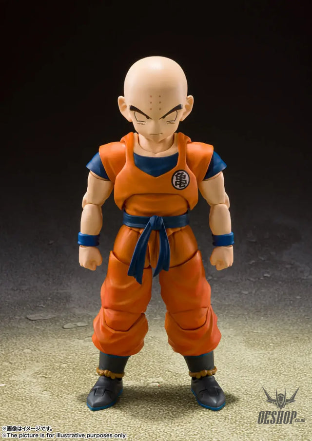 Bandai Tamashii S.H.Figuarts Dragon Ball Krillin -Earth’s Strongest Man- (Reissue) - Action & Toy Figures