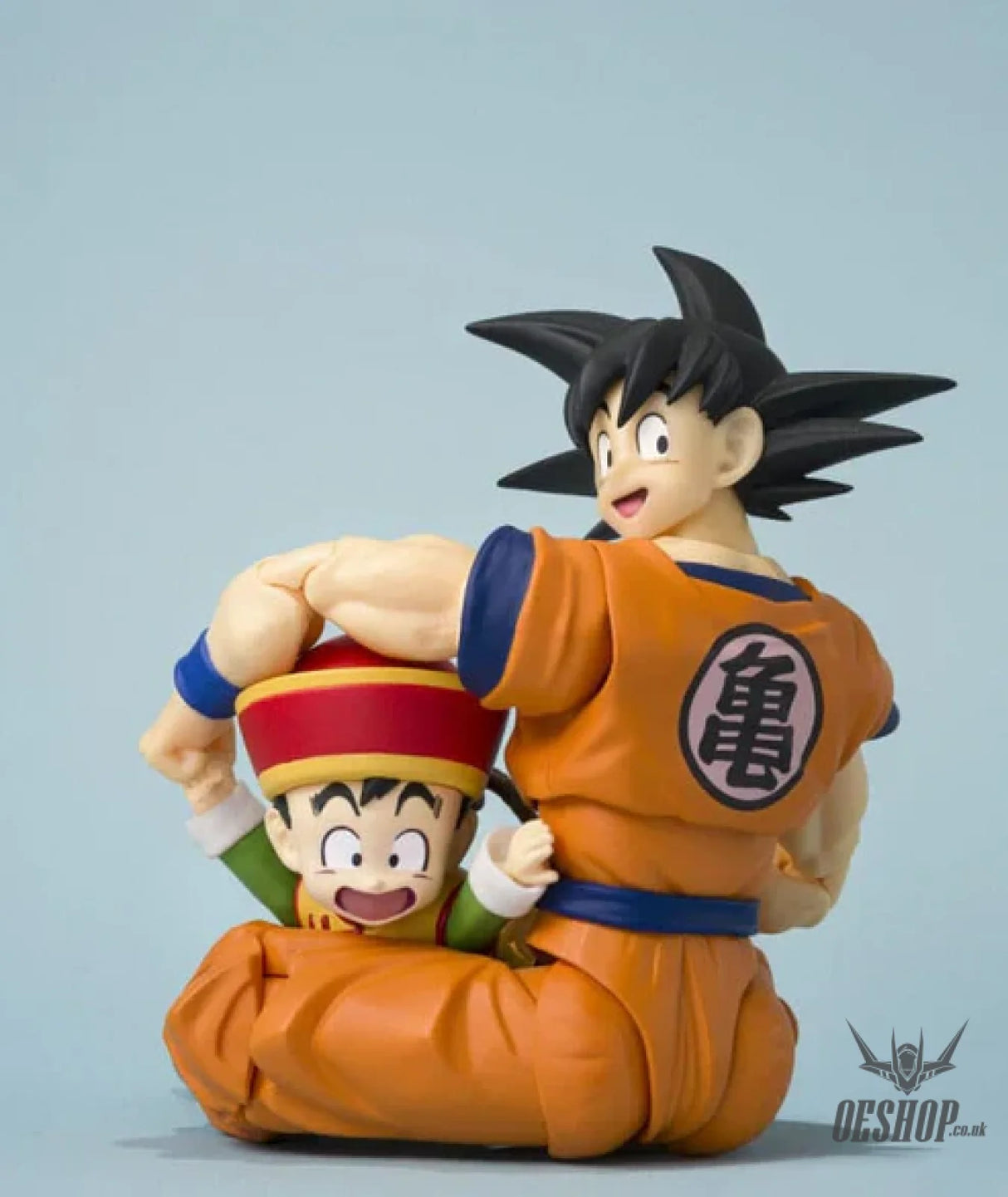 Bandai Tamashii S.H.Figuarts Dragon Ball Son Goku & Son Gohan Kid & Kintoun - Action & Toy Figures