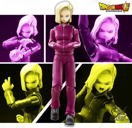 Bandai Tamashii S.H.Figuarts Dragon Ball Super Android 18 Action Figure Action & Toy Figures