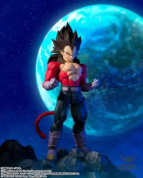 Bandai Tamashii S.H.Figuarts Dragon Ball Super Saiyan 4 Vegeta Action Figure Action & Toy Figures