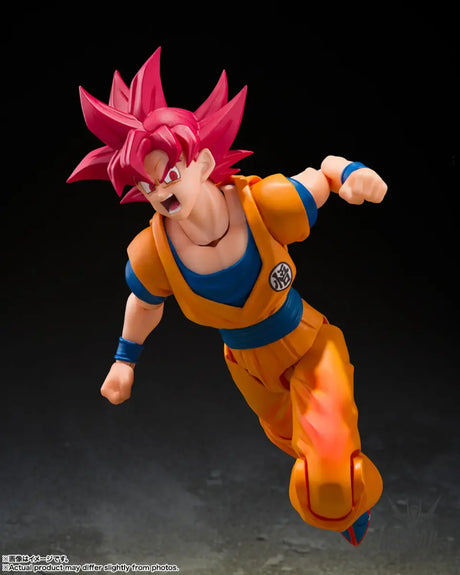 Bandai Tamashii S.H.Figuarts Dragon Ball Super Saiyan God Son Goku God Aura - Action & Toy Figures