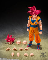 Bandai Tamashii S.H.Figuarts Dragon Ball Super Saiyan God Son Goku God Aura - Action & Toy Figures