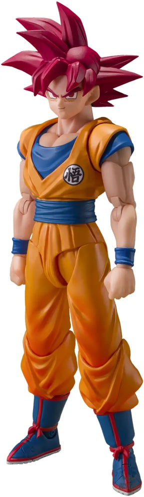 Bandai Tamashii S.H.Figuarts Dragon Ball Super Saiyan God Son Goku God Aura - Action & Toy Figures