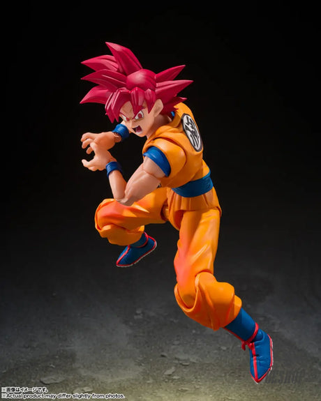 Bandai Tamashii S.H.Figuarts Dragon Ball Super Saiyan God Son Goku God Aura - Action & Toy Figures