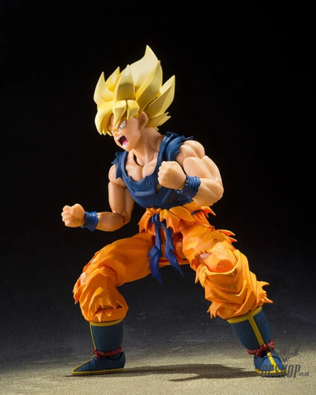 Bandai Tamashii S.H.Figuarts Dragon Ball Super Saiyan Son Goku (Fighter of Rage) - Action & Toy Figures