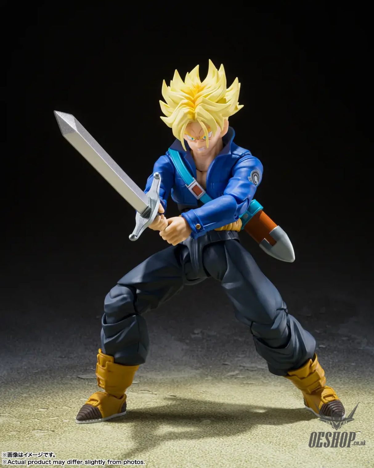 Bandai Tamashii S.H.Figuarts Dragon Ball Super Saiyan Trunks -The Boy From The Future- (Reissue) - Action & Toy Figures