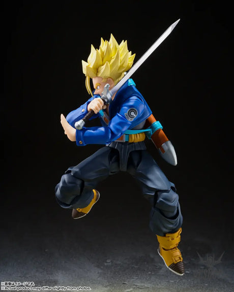 Bandai Tamashii S.H.Figuarts Dragon Ball Super Saiyan Trunks -The Boy From The Future- (Reissue) - Action & Toy Figures