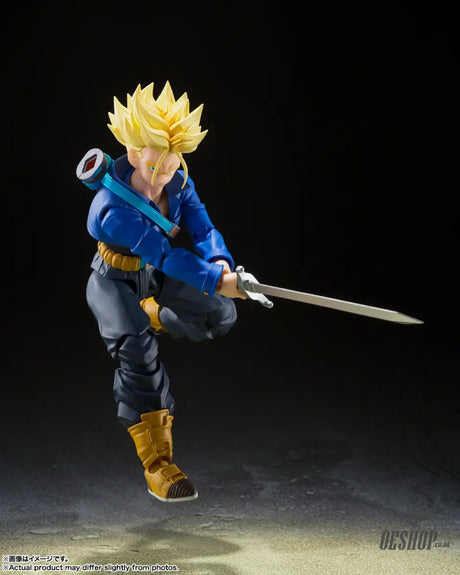 Bandai Tamashii S.H.Figuarts Dragon Ball Super Saiyan Trunks -The Boy From The Future- (Reissue) - Action & Toy Figures