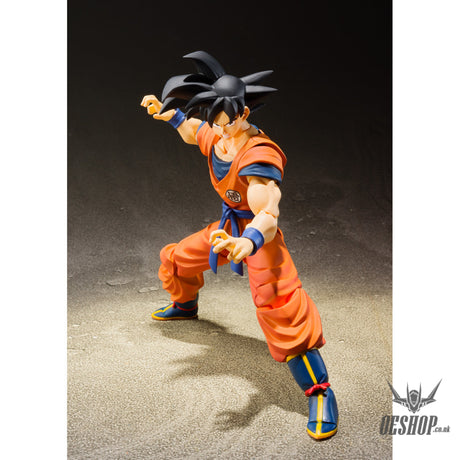 Bandai Tamashii S.H.Figuarts Dragon Ball Z Son Goku (The Saiyan Raised on Earth Ver.) Action & Toy Figures