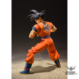 Bandai Tamashii S.H.Figuarts Dragon Ball Z Son Goku (The Saiyan Raised on Earth Ver.) Action & Toy Figures