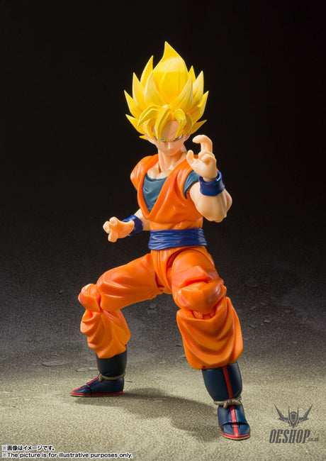 Bandai Tamashii S.H.Figuarts Dragon Ball Z Super Saiyan Full Power Son Goku Action & Toy Figures
