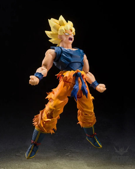 Bandai Tamashii S.H.Figuarts Dragon Ball Super Saiyan Son Goku (Fighter of Rage) - Action & Toy Figures