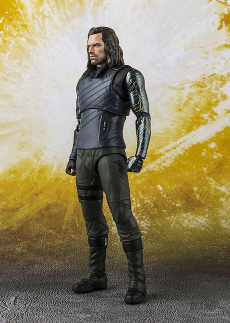 Bandai Tamashii S.H.Figuarts Marvel Avengers Bucky & Tamashii Impact Effect Action & Toy Figures