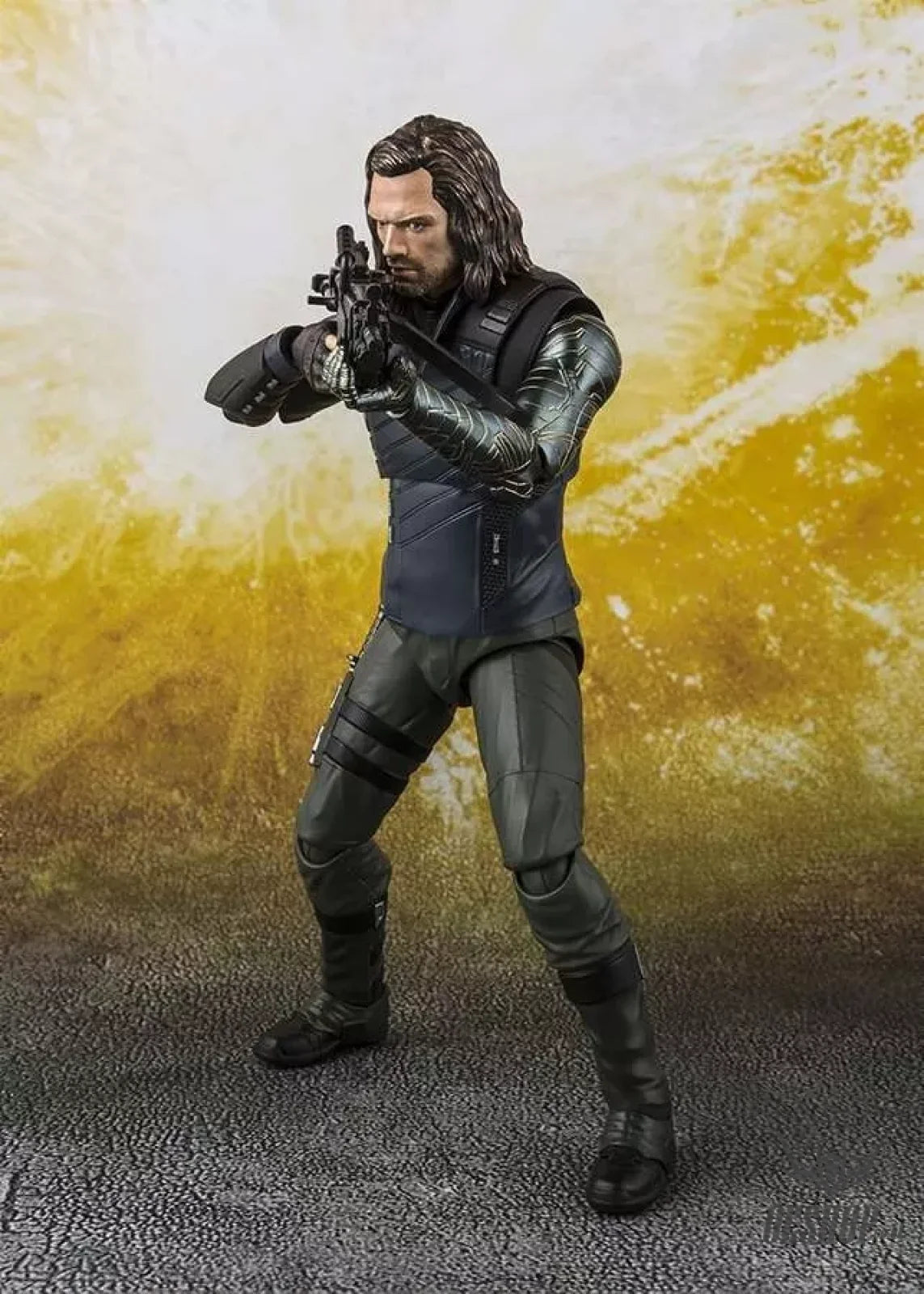 Bandai Tamashii S.H.Figuarts Marvel Avengers Bucky & Tamashii Impact Effect Action & Toy Figures