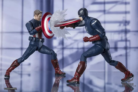 Bandai Tamashii S.H.Figuarts Marvel Avengers Captain America CAP VS. CAP EDITION Action & Toy Figures