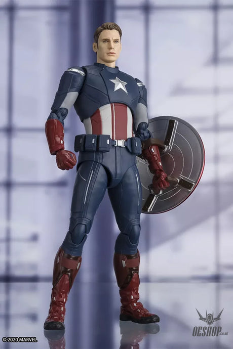 Bandai Tamashii S.H.Figuarts Marvel Avengers Captain America CAP VS. CAP EDITION Action & Toy Figures