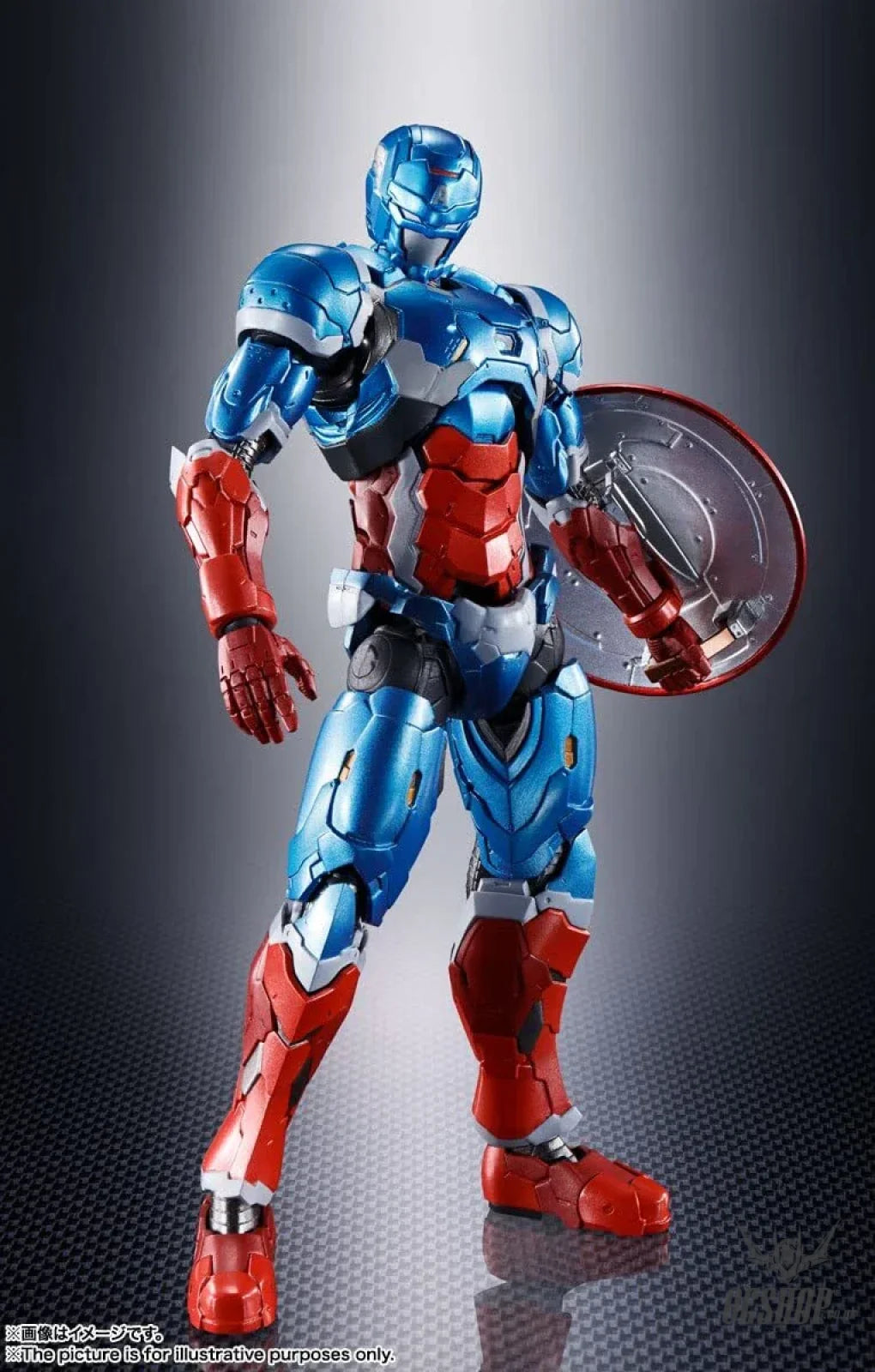 Bandai Tamashii S.H.Figuarts Marvel Avengers Captain America Tech-On Avengers Action & Toy Figures