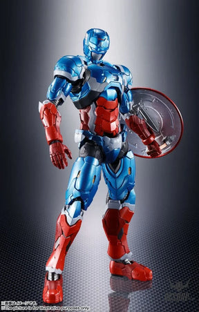 Bandai Tamashii S.H.Figuarts Marvel Avengers Captain America Tech-On Avengers Action & Toy Figures