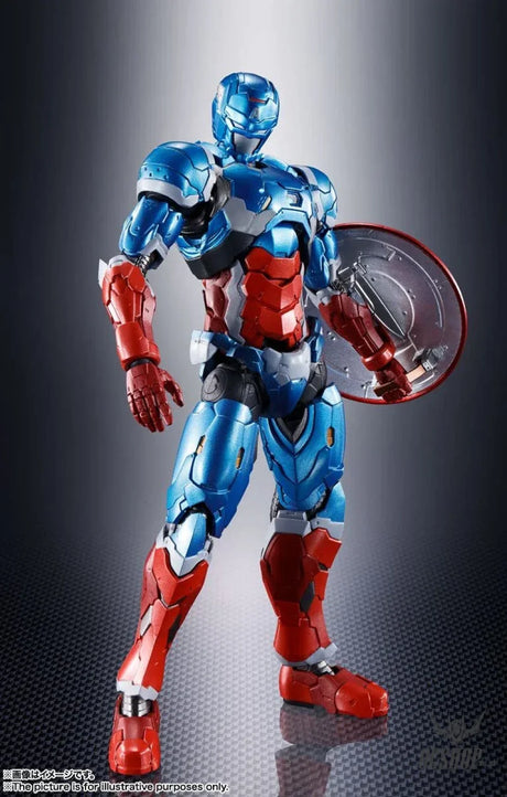 Bandai Tamashii S.H.Figuarts Marvel Avengers Captain America Tech-On Avengers Action & Toy Figures