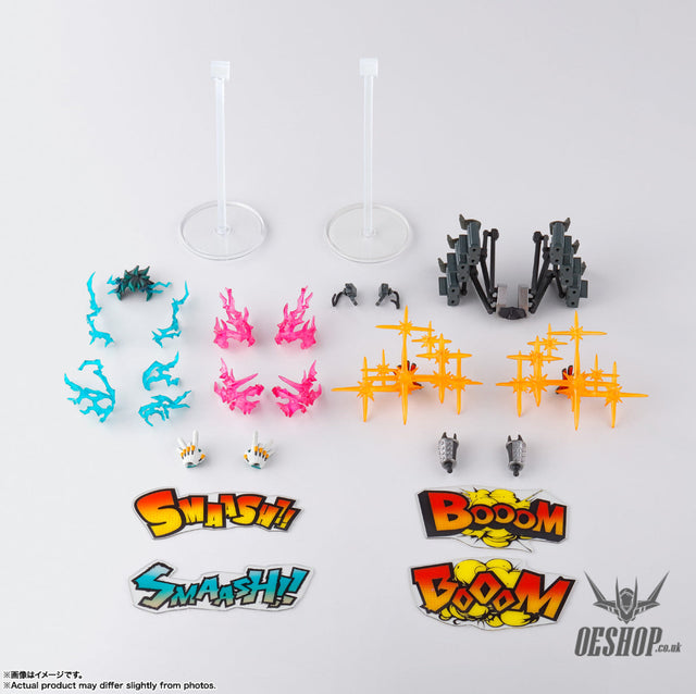 Bandai Tamashii S.H.Figuarts My Hero Academia Izuku Midoriya & Katsuki Bakugo Plus Ultra Optional Parts Set Action