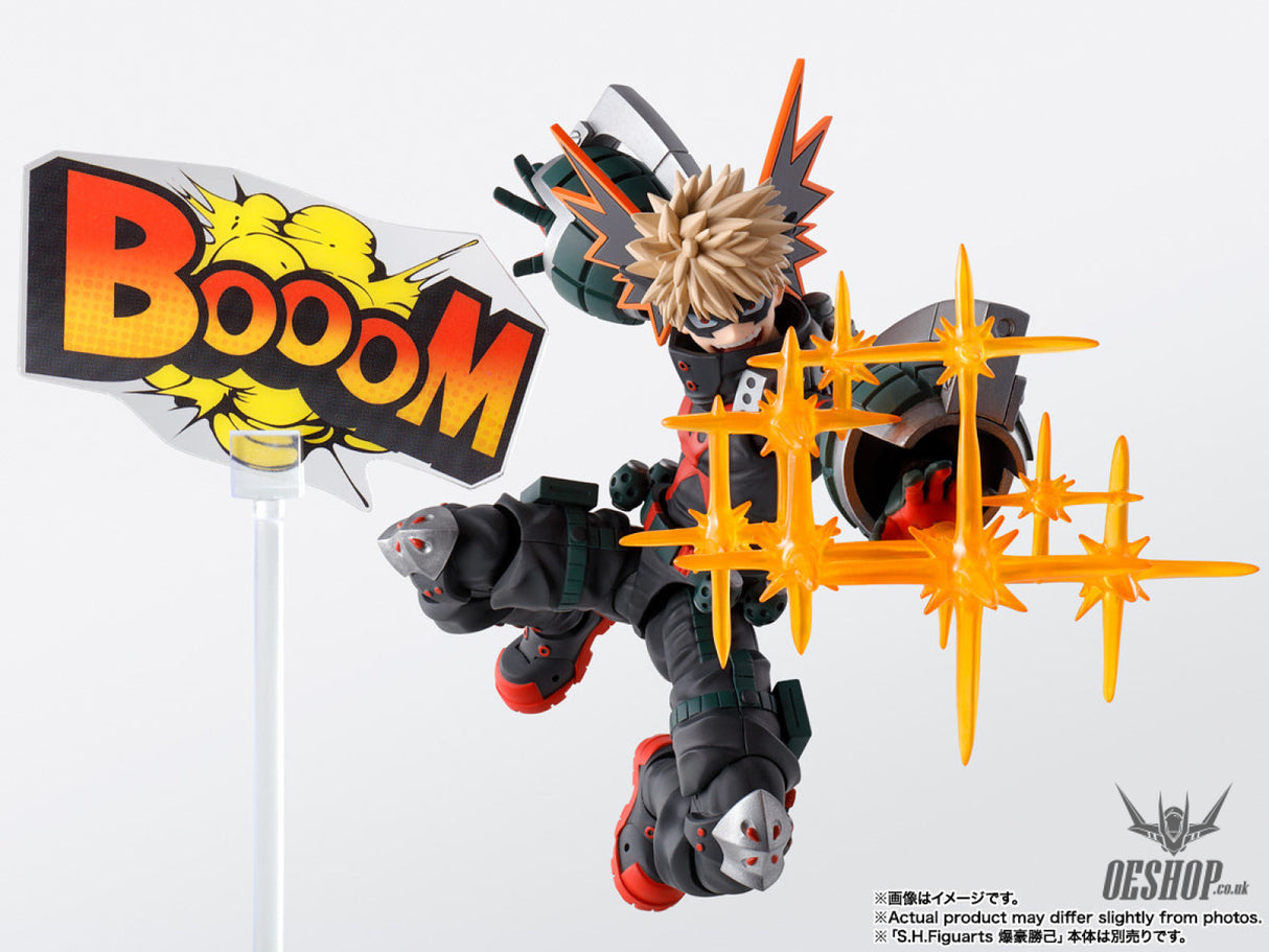 Bandai Tamashii S.H.Figuarts My Hero Academia Izuku Midoriya & Katsuki Bakugo Plus Ultra Optional Parts Set Action