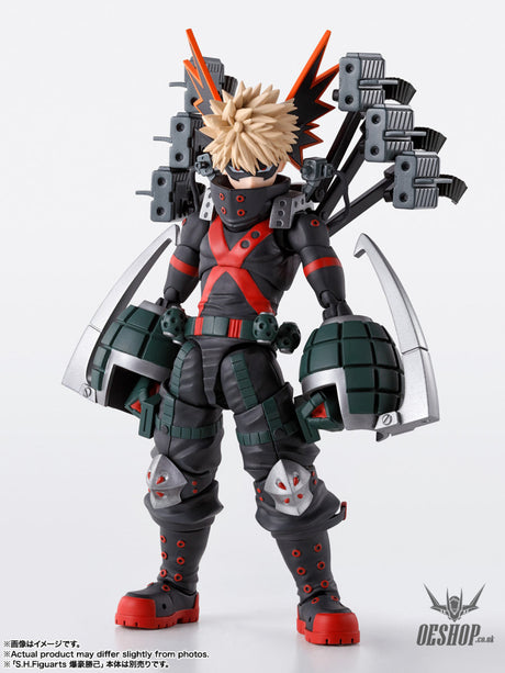 Bandai Tamashii S.H.Figuarts My Hero Academia Izuku Midoriya & Katsuki Bakugo Plus Ultra Optional Parts Set Action